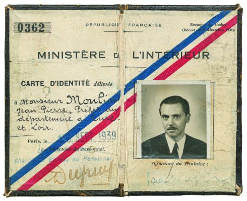 Pièce d’identité préfectorale délivrée en septembre 1939