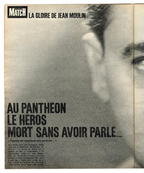 Paris Match, janvier 1965 - Page 1