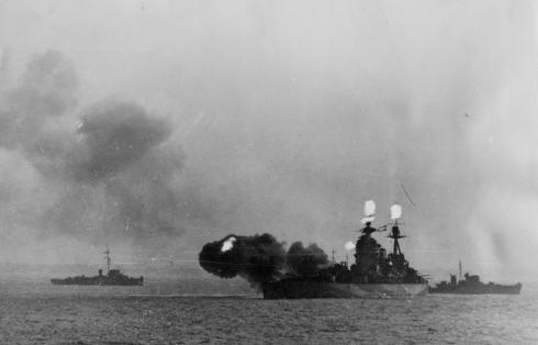 Vaisseau de guerre britannique HMS Rodney 